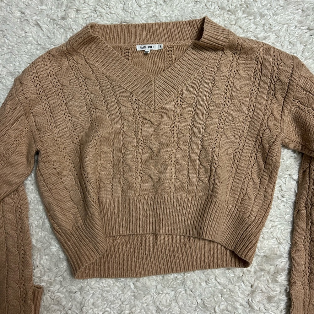 Honey beige sweater